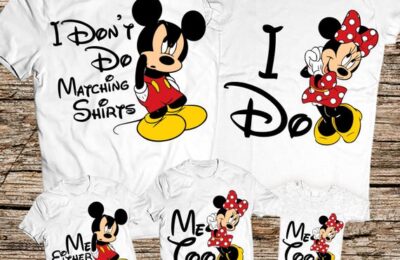Which Team Are You On: Matching Disney Shirts or No Matching Shirts?