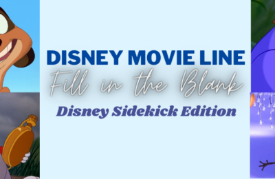 Test your Disney SIDEKICK movie line knowledge HERE!