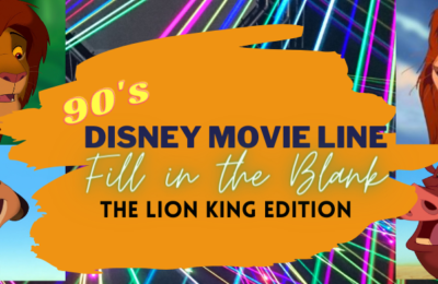 Test your Lion King movie line knowledge HERE!