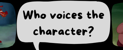 Name the Voice Actor